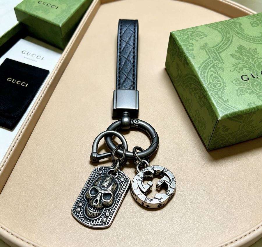 Gucci Jewelry New Release 𝐆𝐮𝐜𝐜𝐢 Keychain New Charm Anger Forest G Keychain — Premium Replica