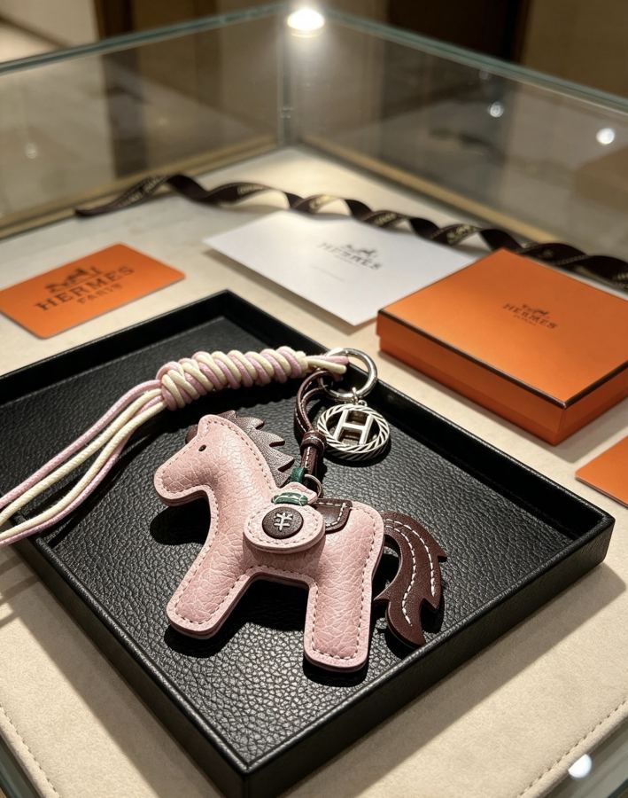 Hermes Jewelry New Hermes Keychain Hermes Charm Keychain Hermes 1:1 k Keychain — photo 6