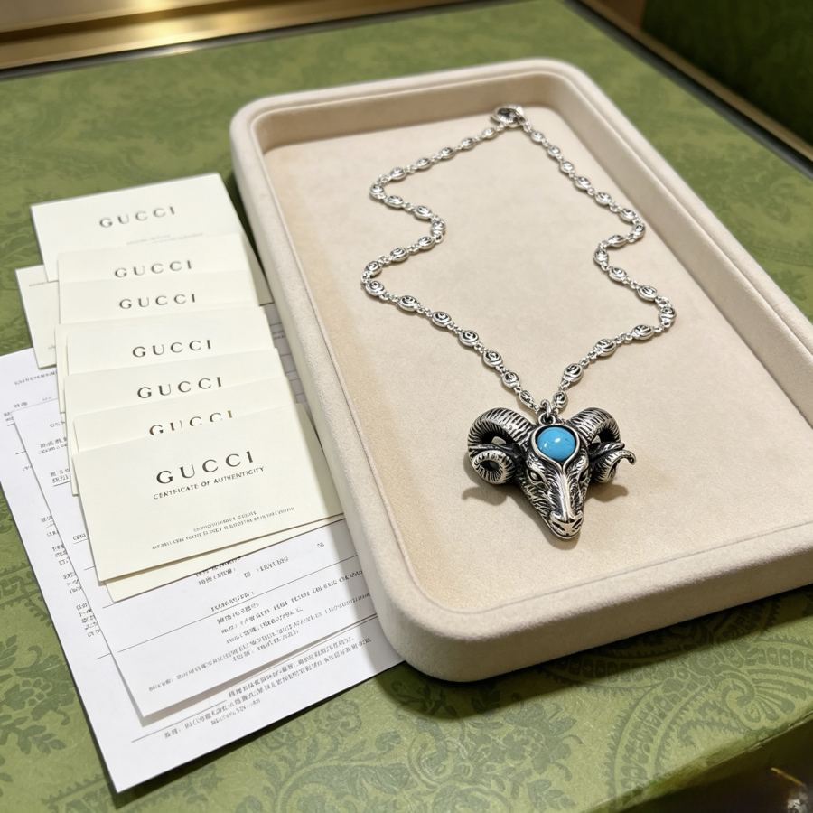 Gucci Jewelry New Release 𝐆𝐮𝐜𝐜𝐢Gucci Anger Forest Series G Gucci Series — 1:1 Replica For Sale