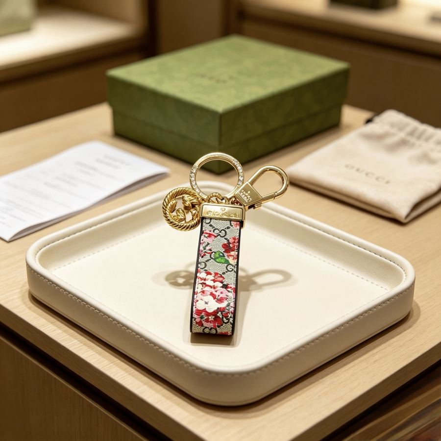 Gucci Jewelry New Release 𝐆𝐮𝐜𝐜𝐢 Keychain New Charm Anger Forest G Keychain — AAA Quality Replica — photo 6