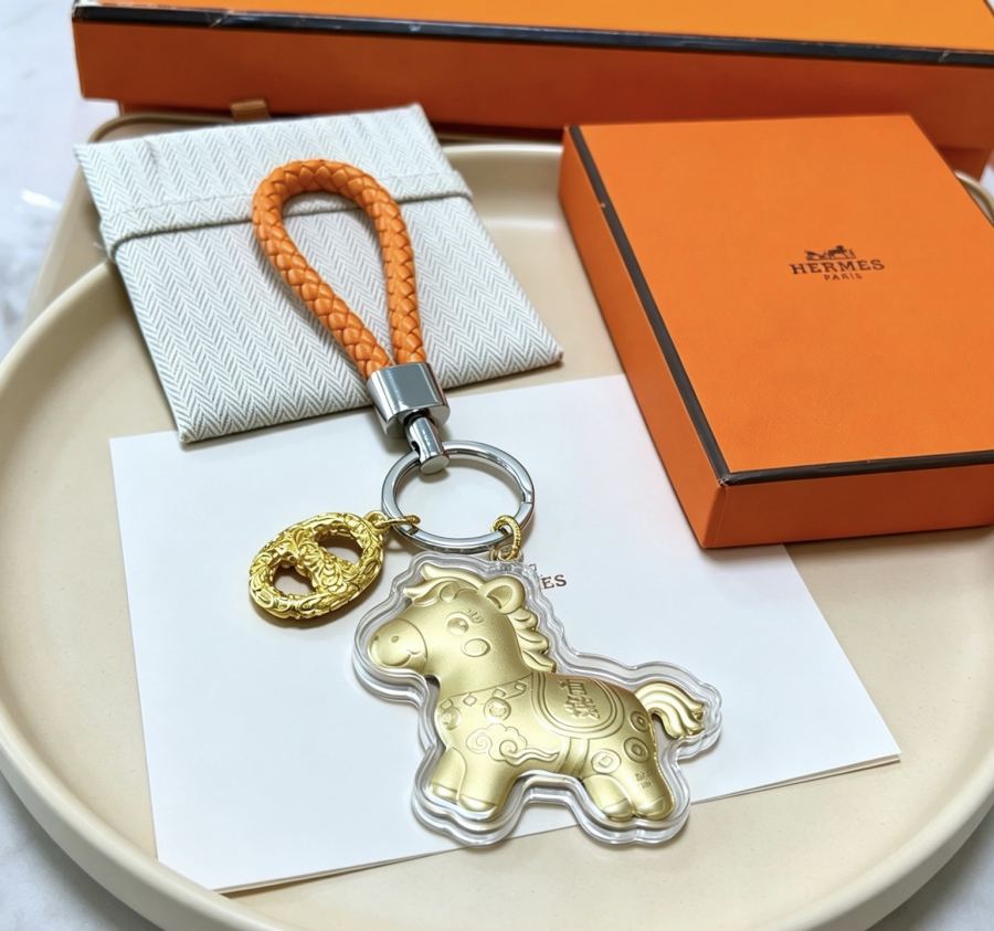Hermes Jewelry New Hermes Keychain Hermes Charm Keychain Hermes 1:1 k Keychain