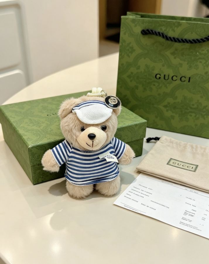 Gucci Jewelry New Release 𝐆𝐮𝐜𝐜𝐢 Keychain New Charm Anger Forest G Keychain — Premium Replica — photo 5