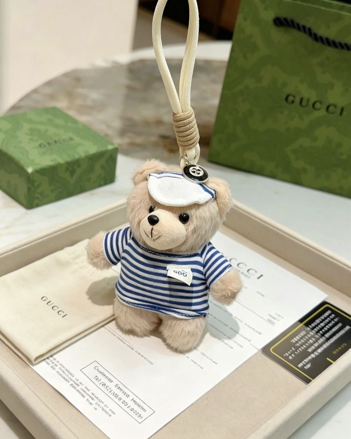 Gucci Jewelry New Release 𝐆𝐮𝐜𝐜𝐢 Keychain New Charm Anger Forest G Keychain — Premium Replica