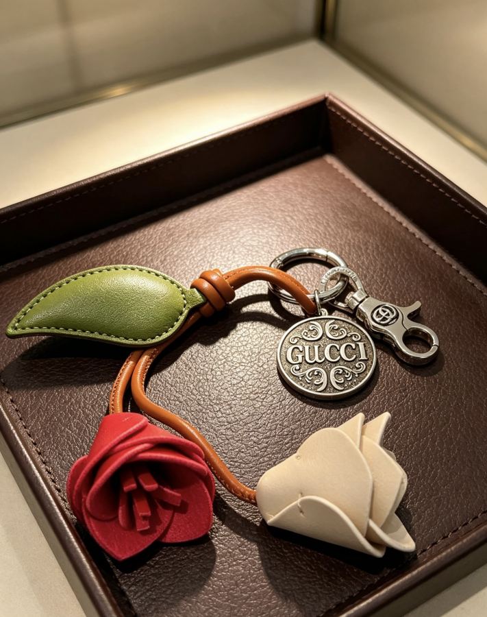 Gucci Jewelry New Release 𝐆𝐮𝐜𝐜𝐢 Keychain New Charm Anger Forest G Keychain — 1:1 Replica — photo 4
