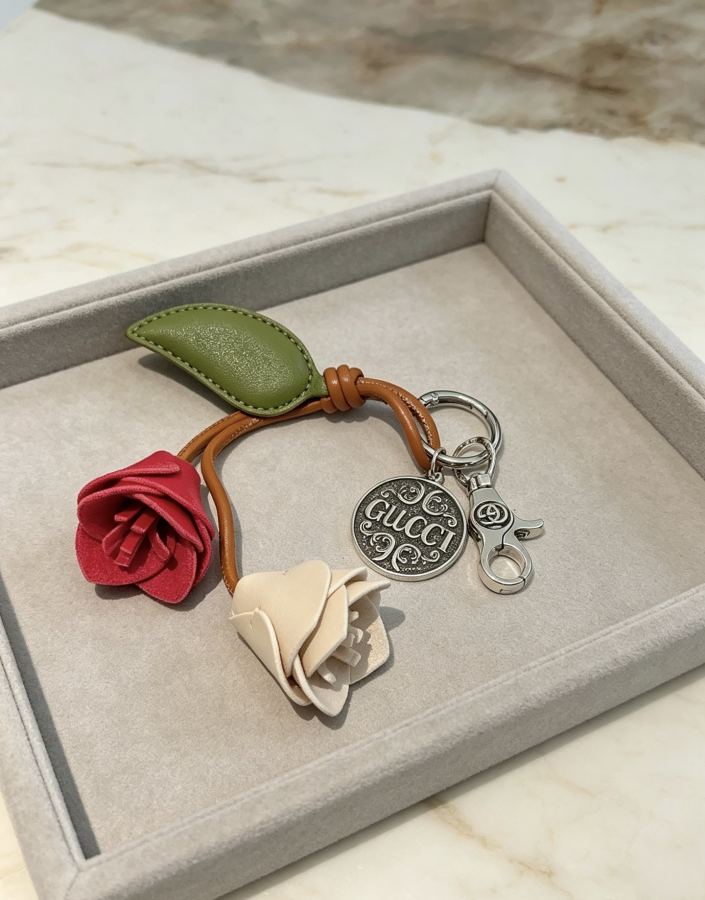 Gucci Jewelry New Release 𝐆𝐮𝐜𝐜𝐢 Keychain New Charm Anger Forest G Keychain — 1:1 Replica — photo 5