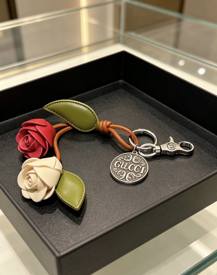 Gucci Jewelry New Release 𝐆𝐮𝐜𝐜𝐢 Keychain New Charm Anger Forest G Keychain — 1:1 Replica — photo 6