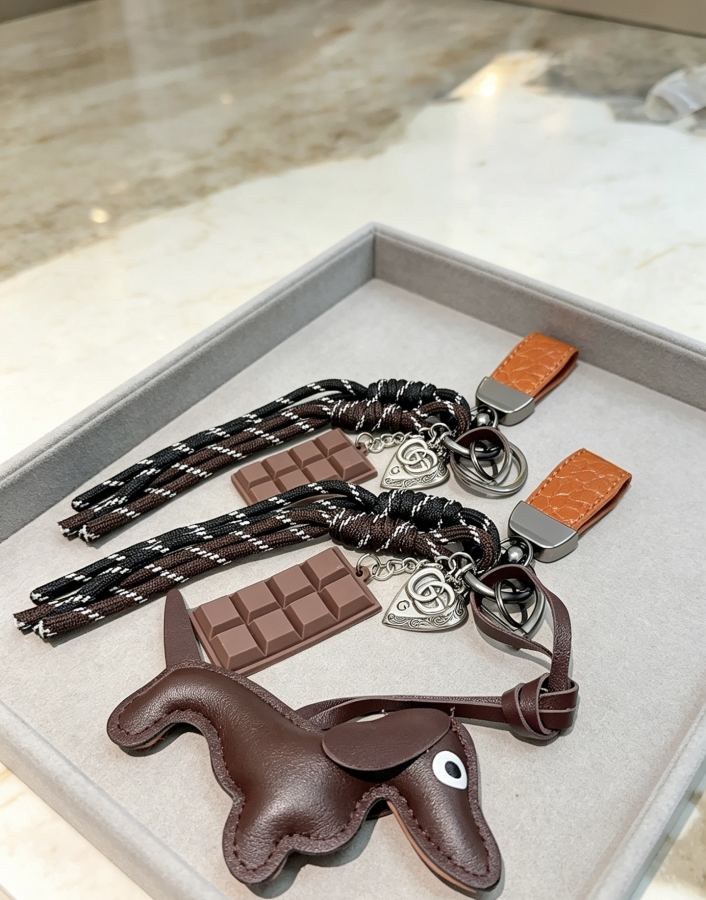 Gucci Jewelry New Release 𝐆𝐮𝐜𝐜𝐢 Keychain New Charm Anger Forest G Keychain — 1:1 Replica For Sale — photo 6