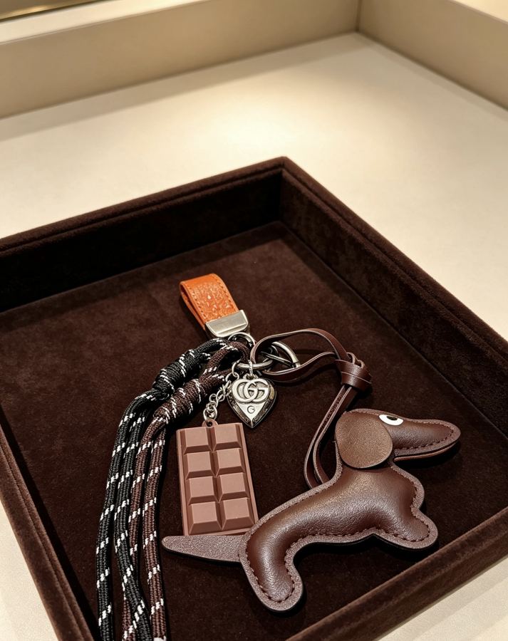 Gucci Jewelry New Release 𝐆𝐮𝐜𝐜𝐢 Keychain New Charm Anger Forest G Keychain — 1:1 Replica For Sale — photo 3