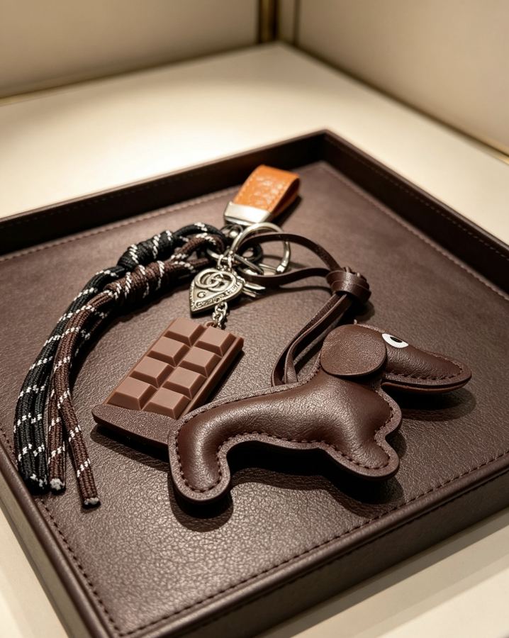Gucci Jewelry New Release 𝐆𝐮𝐜𝐜𝐢 Keychain New Charm Anger Forest G Keychain — 1:1 Replica For Sale — photo 2
