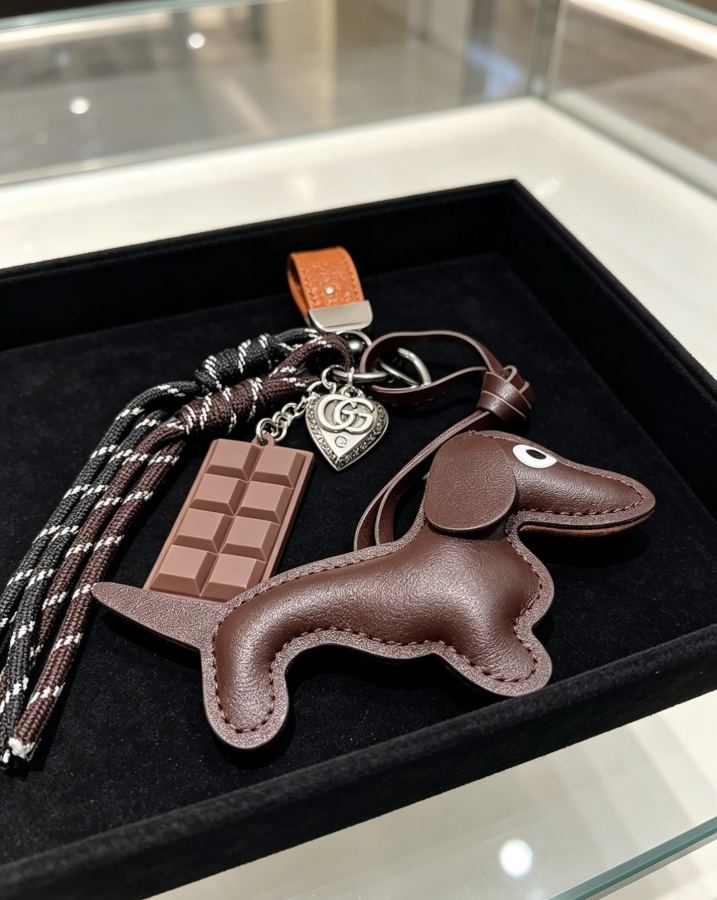 Gucci Jewelry New Release 𝐆𝐮𝐜𝐜𝐢 Keychain New Charm Anger Forest G Keychain — 1:1 Replica For Sale — photo 4