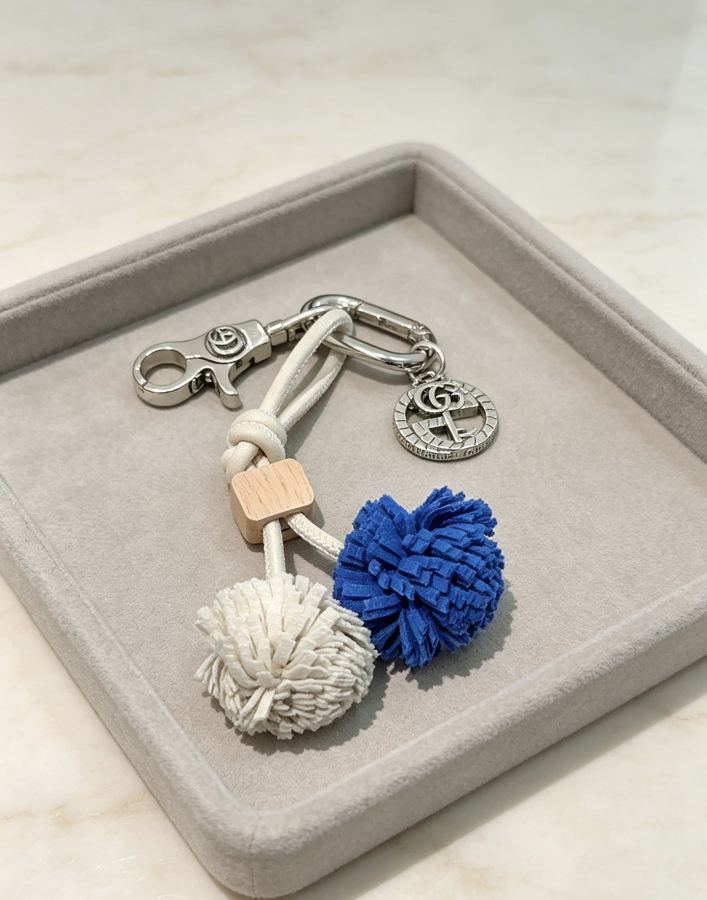Gucci Jewelry New Release 𝐆𝐮𝐜𝐜𝐢 Keychain New Charm Anger Forest G Keychain — 1:1 Replica — photo 5