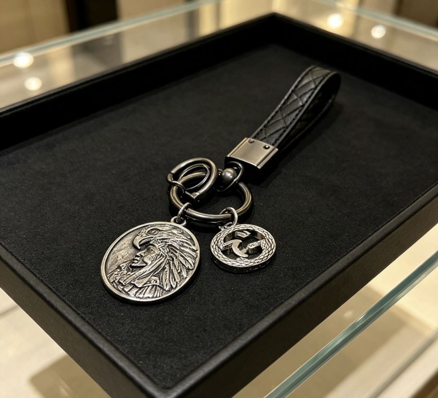 Gucci Jewelry New Release 𝐆𝐮𝐜𝐜𝐢 Keychain New Charm Anger Forest G Keychain — 1:1 Replica For Sale — photo 6