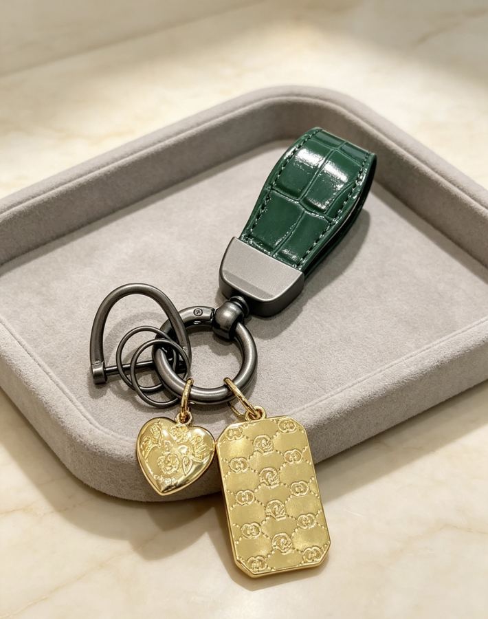 Gucci Jewelry New Release 𝐆𝐮𝐜𝐜𝐢 Keychain New Charm Anger Forest G Keychain — 1:1 Replica — photo 5