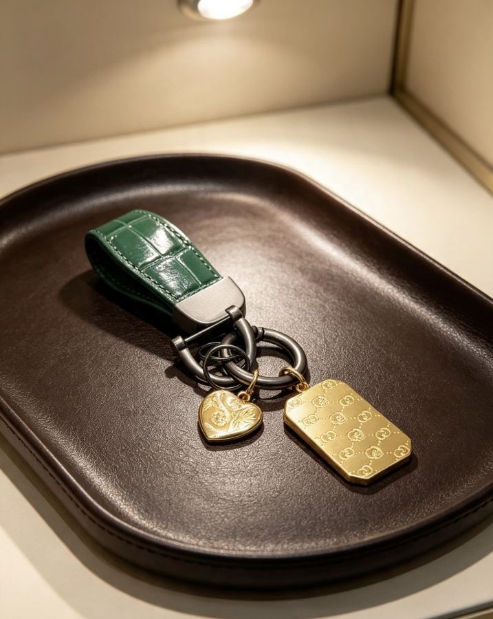 Gucci Jewelry New Release 𝐆𝐮𝐜𝐜𝐢 Keychain New Charm Anger Forest G Keychain — 1:1 Replica — photo 3