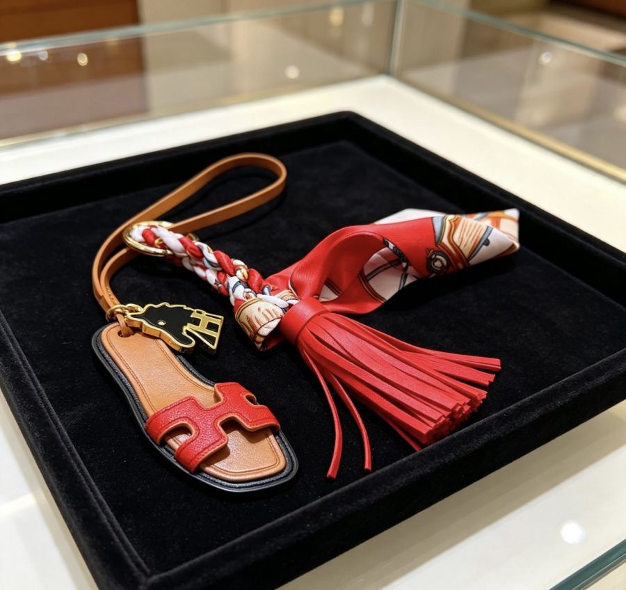 Hermes Jewelry New Hermes Keychain Hermes Charm Keychain Hermes 1:1 k Keychain — photo 7