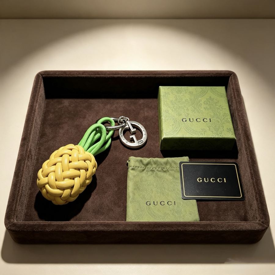 Gucci Jewelry New Release 𝐆𝐮𝐜𝐜𝐢 Keychain New Charm Anger Forest G Keychain — Premium Replica