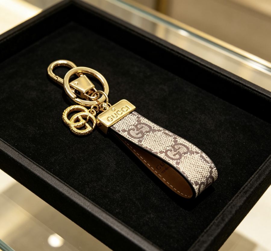 Gucci Jewelry New Release 𝐆𝐮𝐜𝐜𝐢 Keychain New Charm Anger Forest G Keychain — 1:1 Replica For Sale — photo 5