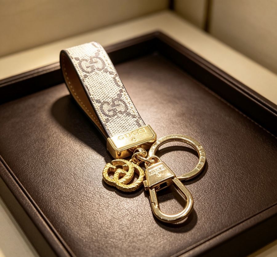 Gucci Jewelry New Release 𝐆𝐮𝐜𝐜𝐢 Keychain New Charm Anger Forest G Keychain — 1:1 Replica For Sale — photo 4