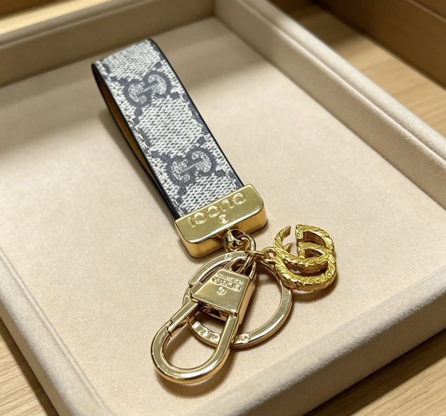 Gucci Jewelry New Release 𝐆𝐮𝐜𝐜𝐢 Keychain New Charm Anger Forest G Keychain — 1:1 Replica For Sale