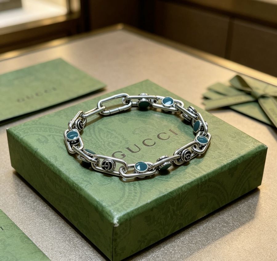 Gucci Jewelry top-tier Gucci New feel logo nice 18 20 22 24 — 1:1 Replica For Sale — photo 4