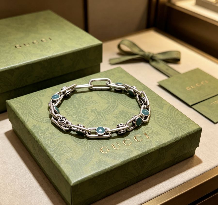 Gucci Jewelry top-tier Gucci New feel logo nice 18 20 22 24 — 1:1 Replica For Sale — photo 7