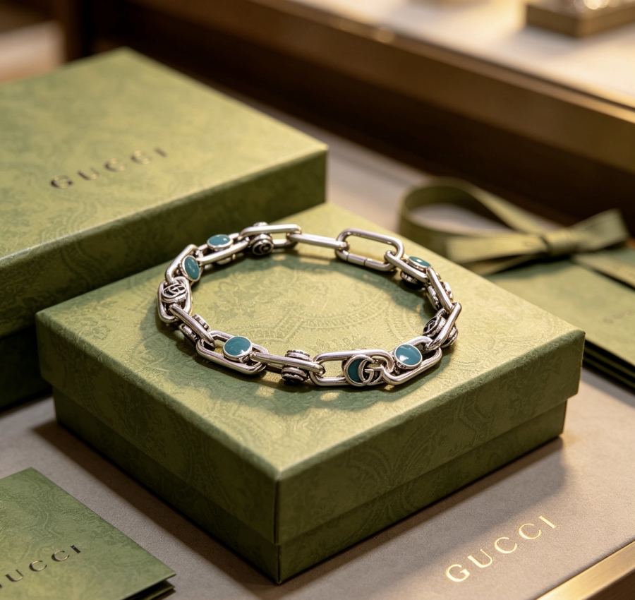 Gucci Jewelry top-tier Gucci New feel logo nice 18 20 22 24 — 1:1 Replica For Sale — photo 5