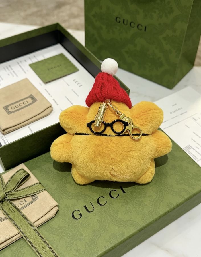 Gucci Jewelry New Release 𝐆𝐮𝐜𝐜𝐢 Keychain New Charm Anger Forest G Keychain — Premium Replica — photo 9