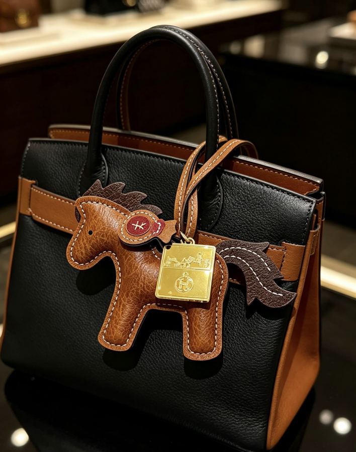 Hermes Jewelry New Hermes Keychain Hermes Charm Keychain Hermes 1:1 k Keychain — photo 2