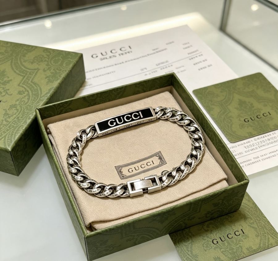 Gucci Jewelry Gucci New feel logo nice 16 18 20 22 24 — 1:1 Replica — photo 4