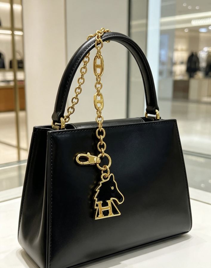 Hermes Jewelry New Hermes Keychain Hermes Charm Keychain Hermes 1:1 k Charm — photo 4
