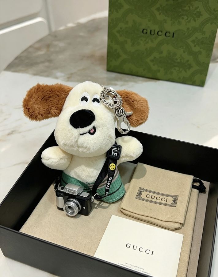 Gucci Jewelry New Release 𝐆𝐮𝐜𝐜𝐢 Keychain New Charm Anger Forest G Keychain — AAA Quality Replica — photo 2