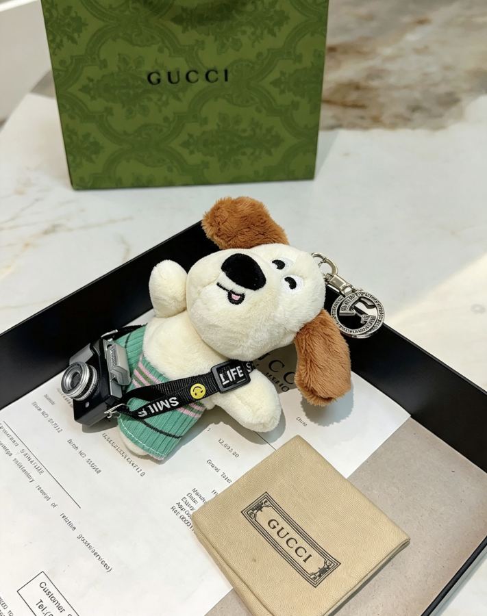 Gucci Jewelry New Release 𝐆𝐮𝐜𝐜𝐢 Keychain New Charm Anger Forest G Keychain — AAA Quality Replica — photo 8