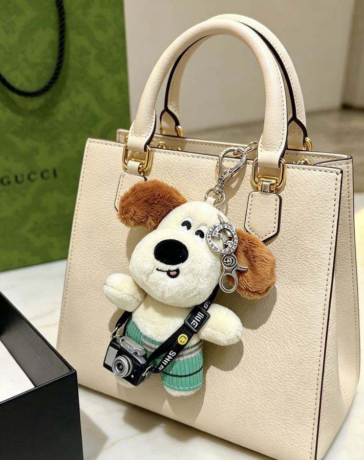 Gucci Jewelry New Release 𝐆𝐮𝐜𝐜𝐢 Keychain New Charm Anger Forest G Keychain — AAA Quality Replica — photo 3