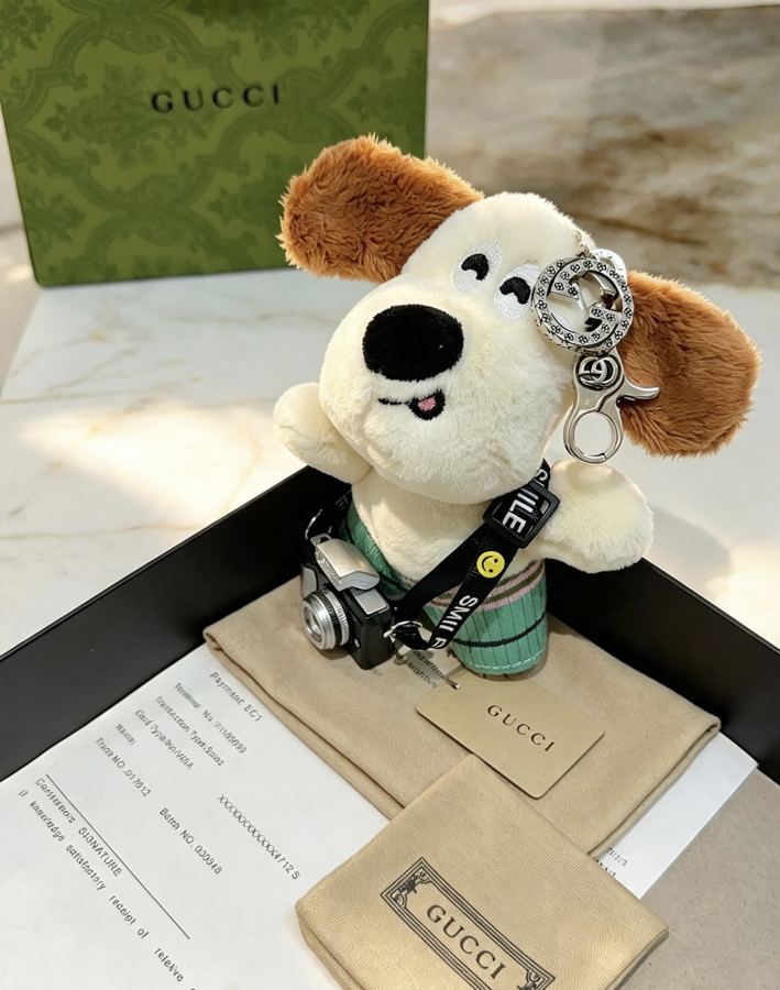 Gucci Jewelry New Release 𝐆𝐮𝐜𝐜𝐢 Keychain New Charm Anger Forest G Keychain — AAA Quality Replica — photo 7