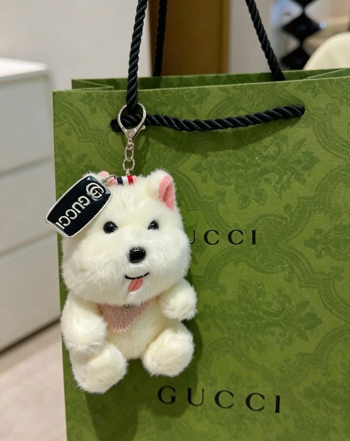 Gucci Jewelry New Release 𝐆𝐮𝐜𝐜𝐢 Keychain New Charm Anger Forest G Keychain — 1:1 Replica — photo 4