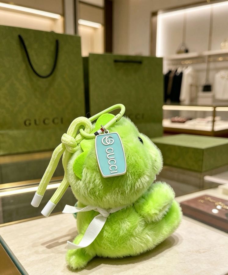 Gucci Jewelry New Release 𝐆𝐮𝐜𝐜𝐢 Keychain New Charm Anger Forest G Keychain — 1:1 Replica For Sale — photo 4