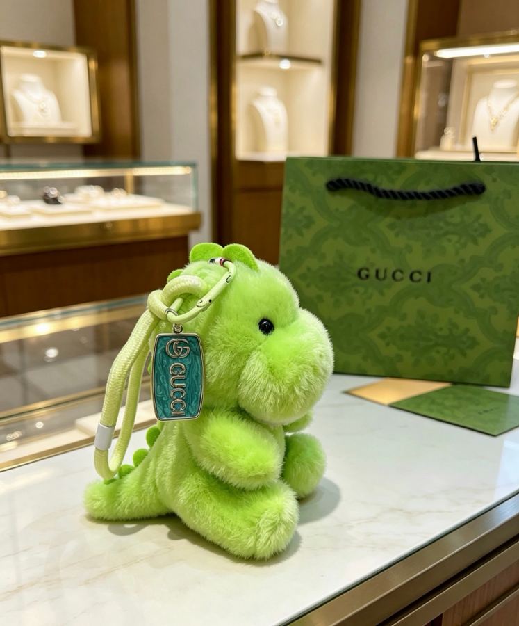 Gucci Jewelry New Release 𝐆𝐮𝐜𝐜𝐢 Keychain New Charm Anger Forest G Keychain — 1:1 Replica For Sale — photo 6