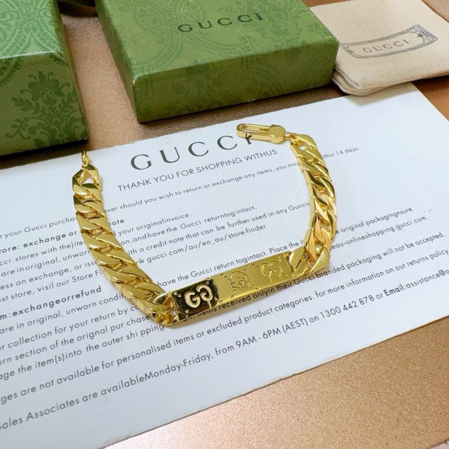 Gucci Jewelry top-tier Gucci New feel logo nice 18 20 22 — AAA Quality Replica — photo 4