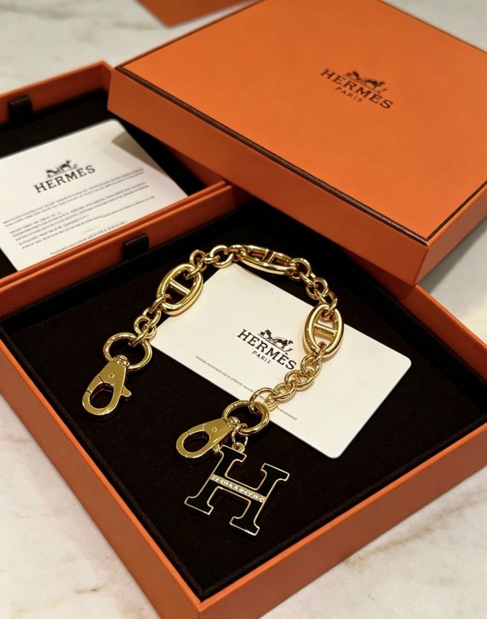 Hermes Jewelry New Hermes Keychain Hermes Charm Keychain Hermes 1:1 k Keychain