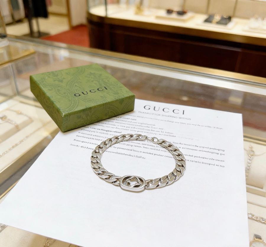 Gucci Jewelry 2026 top-tier Gucci New feel logo nice 18 20 22 — 1:1 Replica For Sale — photo 8