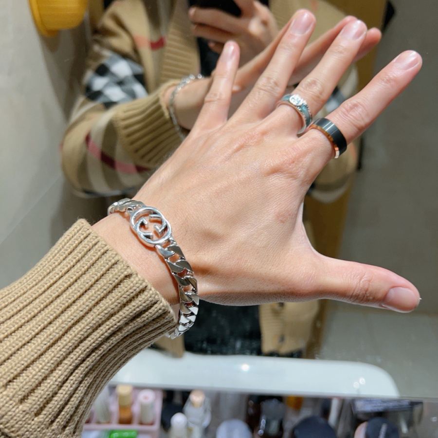 Gucci Jewelry 2026 top-tier Gucci New feel logo nice 18 20 22 — 1:1 Replica For Sale — photo 9