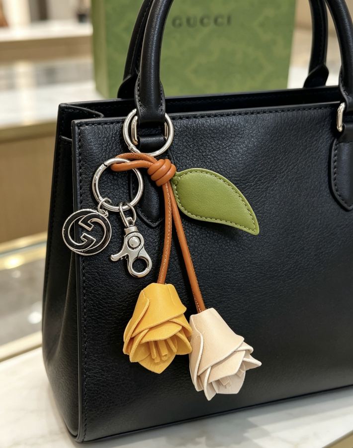 Gucci Jewelry New Release 𝐆𝐮𝐜𝐜𝐢 Keychain New Charm Anger Forest G Keychain — 1:1 Replica