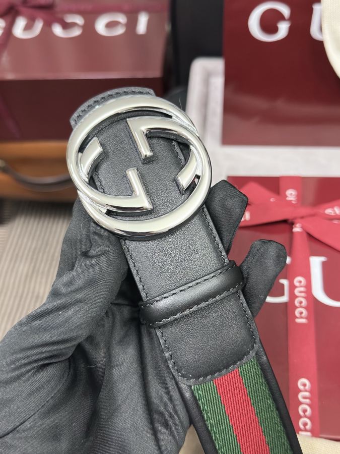 GUCCI belt Gucci 838593 FAEOY GG Supreme 4.0cm — 1:1 Replica — photo 2