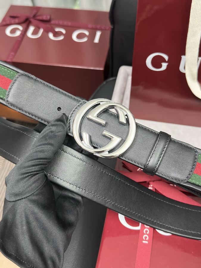 GUCCI belt Gucci 838593 FAEOY GG Supreme 4.0cm — 1:1 Replica — photo 6