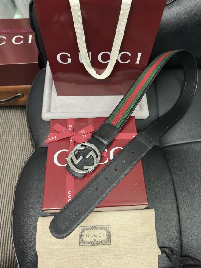 GUCCI belt Gucci 838593 FAEOY GG Supreme 4.0cm — 1:1 Replica — photo 9