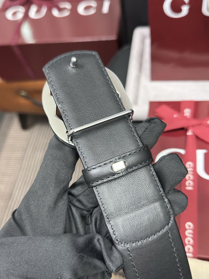 GUCCI belt Gucci 838593 FAEOY GG Supreme 4.0cm — 1:1 Replica — photo 3