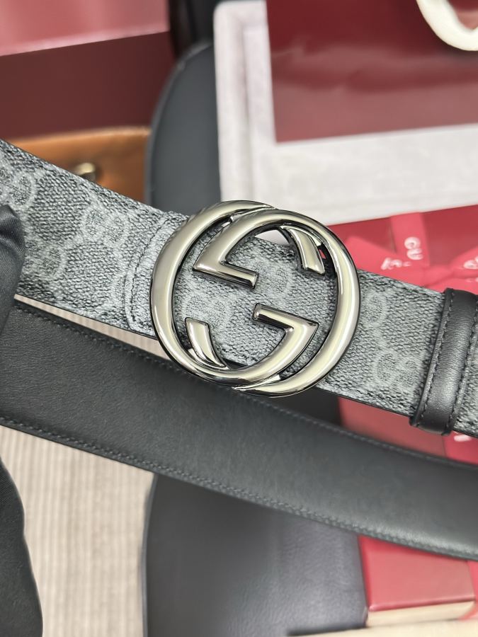 GUCCI belt Gucci 838593 FAEOY GG Supreme 4.0cm — 1:1 Replica — photo 6
