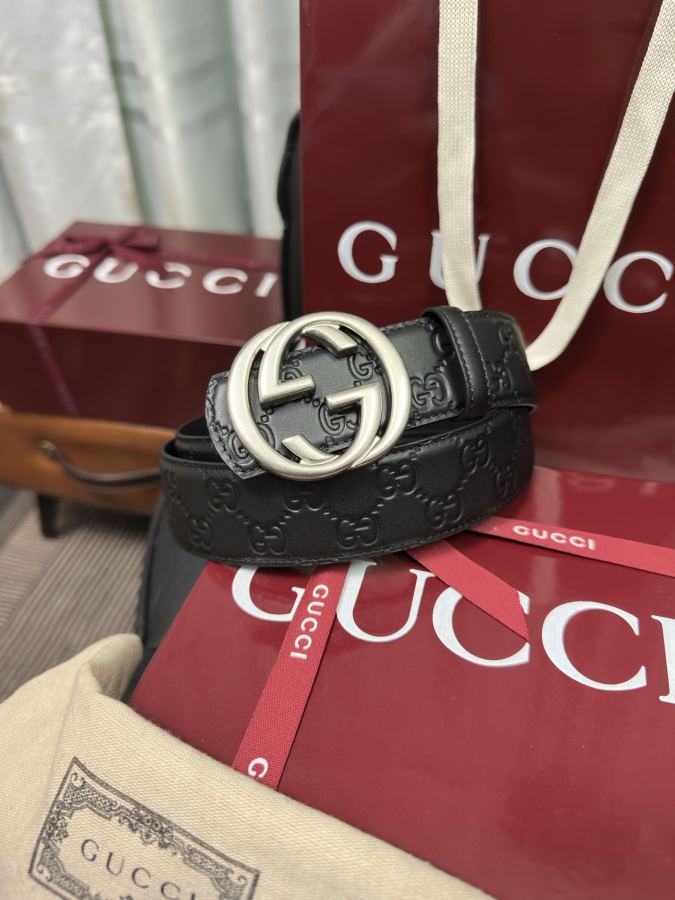 GUCCI belt Gucci 838593 FAEOY GG Supreme 4.0cm — 1:1 Replica For Sale