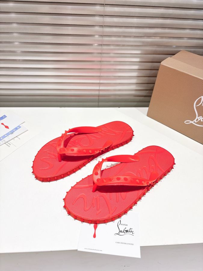 Maison margiela women's shoes ╔Red nail flip-flops╗ — 1:1 Replica — photo 3
