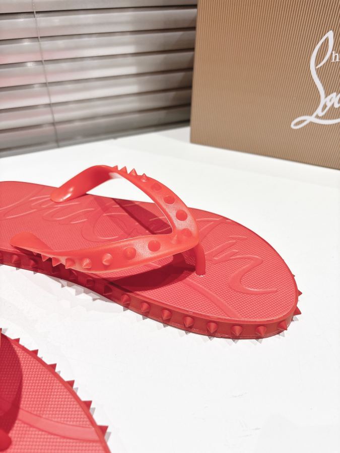 Maison margiela women's shoes ╔Red nail flip-flops╗ — 1:1 Replica — photo 8